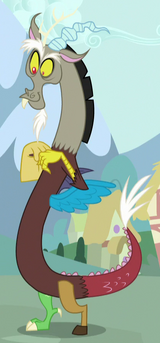 mlp discord turning fluttershy gray