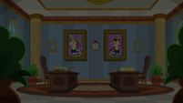 Flim and Flam's office in the dark S8E16