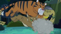 Jungle cats tackle Daring Do S4E04