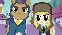 Manehattan and Whinnyapolis delegates wait for an answer S5E10