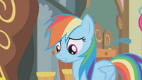 Rainbow Dash "I didn't know how rude she was" S1E05