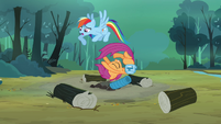 Scootaloo in mid air S3E6