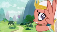 Somnambula flying toward Canterlot S9E24