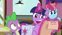 Twilight "trying to one-up each other" S9E16