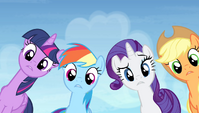 Twilight and friends in disbelief S4E24