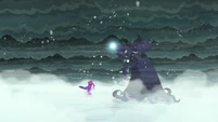 My little pony, my tall specter, things get serious...
