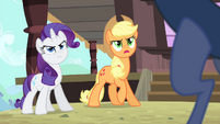 Applejack 'How do you know about her trip' S4E11