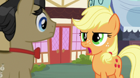 Applejack --we give you three barrels of cider-- S6E23