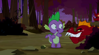 Dragon talking to Spike S2E21