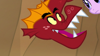 Garble excited "lava!" S7E1