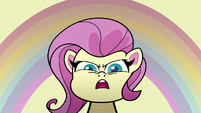 Giant Fluttershy angry "oatmeal raisin?!" PLS1E7b