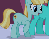 Helia Earth pony id S03E02