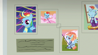 More pictures of Rainbow Dash on the wall S7E7