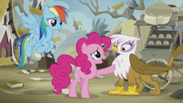 Pinkie "learn to care about each other again" S5E8