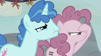 Pinkie and Party Favor can barely see Starlight S5E2