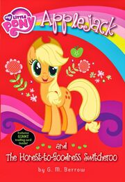 Portada de Applejack and the Honest-to-Goodness Switcheroo