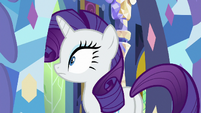 Rarity stops in her tracks S9E19