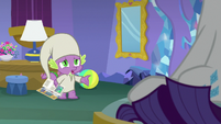 Spike "supposed to meet Gabby today" S9E19