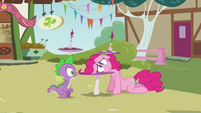 Spike 'You're the real Pinkie Pie' S3E03