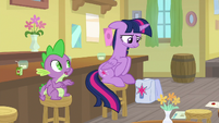 Spike -why don't you ask her-- S9E5