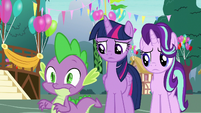 Spike gulping nervously S7E15