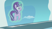 Starlight Glimmer levitating herself S5E25