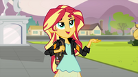 Sunset Shimmer "I'll catch up in a bit" EG3