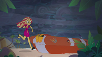 Sunset Shimmer finds Rainbow's lifeboat EGSB