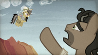 Caballeron proposes team-up with Daring Do S9E21