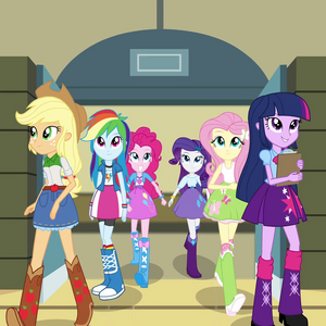 Twilight Sparkle Gallery Rainbow Rocks My Little Pony Friendship Is Magic Wiki Fandom Set between seasons four and five of the show, the film picks up after the original one — twilight sparkle has gone home to equestria and is now the princess of friendship, while her friends in the human. twilight sparkle gallery rainbow rocks