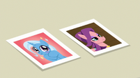 Photographs of Trixie and Spoiled Rich S9E20