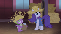 Rarity and Spike seeing lights dim S4E13