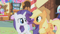 Rarity talking with Applejack S1E05