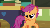 Scootaloo "once, my mom had to" S9E12