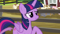 Spike tapping on Twilight S6E10