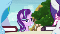 Starlight uncomfortable with the silence S8E17