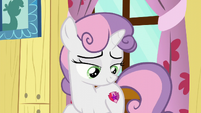 Sweetie Belle back to staring at her cutie mark S6E4