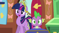 Twilight and Spike impressed S03E13