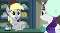 Derpy asking for Rarity's name MLPBGE