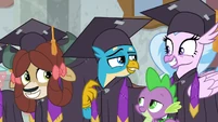 Gallus "we're done with school" S8E26