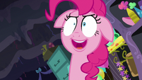 Pinkie Pie's laughing starts to go crazy S7E23