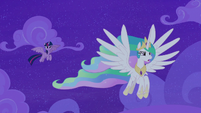 Princess Celestia refuses to talk to Twilight S8E7