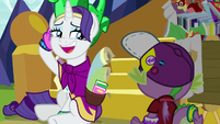 Rarity "I know what you mean" S9E19