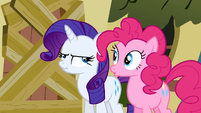 Rarity upset face S2E19