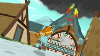 Rockhoof galloping back to the volcano S7E16