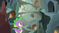 Spike enters a familiar crevasse S6E5