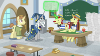 Star Swirl buys more worksheets from Flim and Flam S8E16