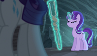 Starlight glares at the Mane Six S5E1