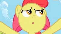 Apple Bloom's view of the Huddle S2E15