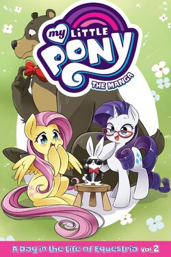 MLP The Manga - A Day in the Life of Equestria Vol. 2 cover